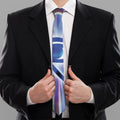 Egyptian Eye Of Horus Print Necktie