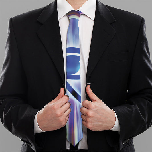 Egyptian Eye Of Horus Print Necktie