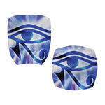 Egyptian Eye Of Horus Print Office Chair Cover