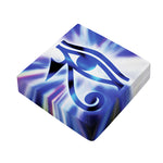 Egyptian Eye Of Horus Print Outdoor Seat Cushion Cover