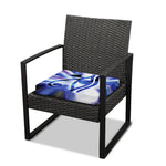 Egyptian Eye Of Horus Print Outdoor Seat Cushion Cover