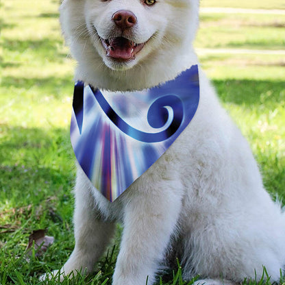 Egyptian Eye Of Horus Print Over The Collar Dog Bandana