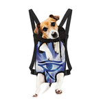 Egyptian Eye Of Horus Print Pet Carrier Backpack