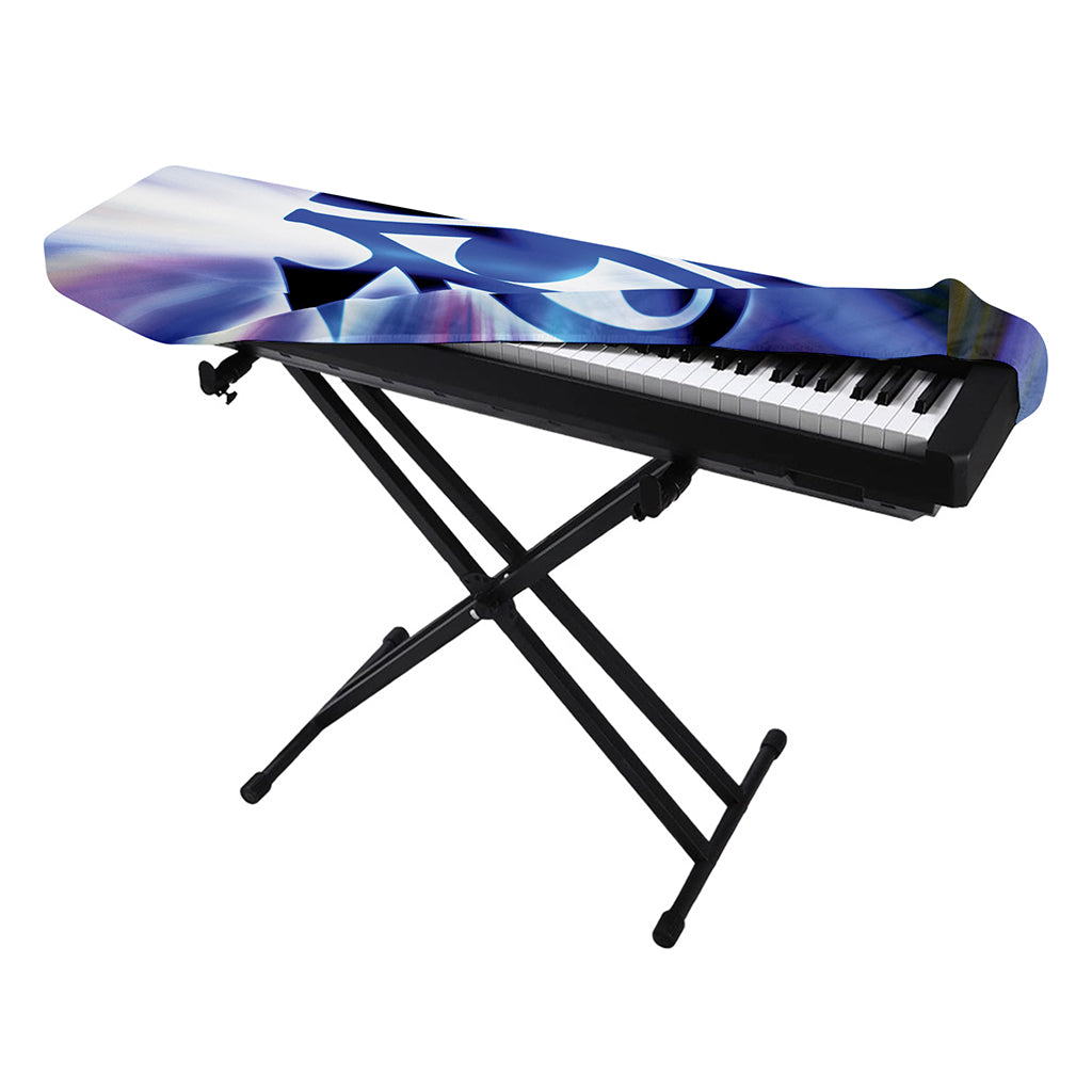 Egyptian Eye Of Horus Print Piano Keyboard Cover