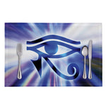 Egyptian Eye Of Horus Print Placemat