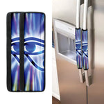 Egyptian Eye Of Horus Print Refrigerator Handle Covers