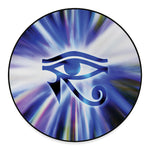 Egyptian Eye Of Horus Print Round Floor Mat