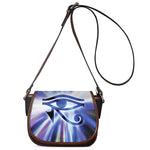 Egyptian Eye Of Horus Print Saddle Bag