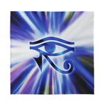 Egyptian Eye Of Horus Print Silk Bandana