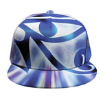 Egyptian Eye Of Horus Print Snapback Cap
