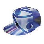 Egyptian Eye Of Horus Print Snapback Cap