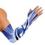 Egyptian Eye Of Horus Print Sun Protection Arm Sleeves