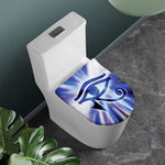 Egyptian Eye Of Horus Print Toilet Lid Cover
