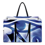 Egyptian Eye Of Horus Print Utility Tote Bag