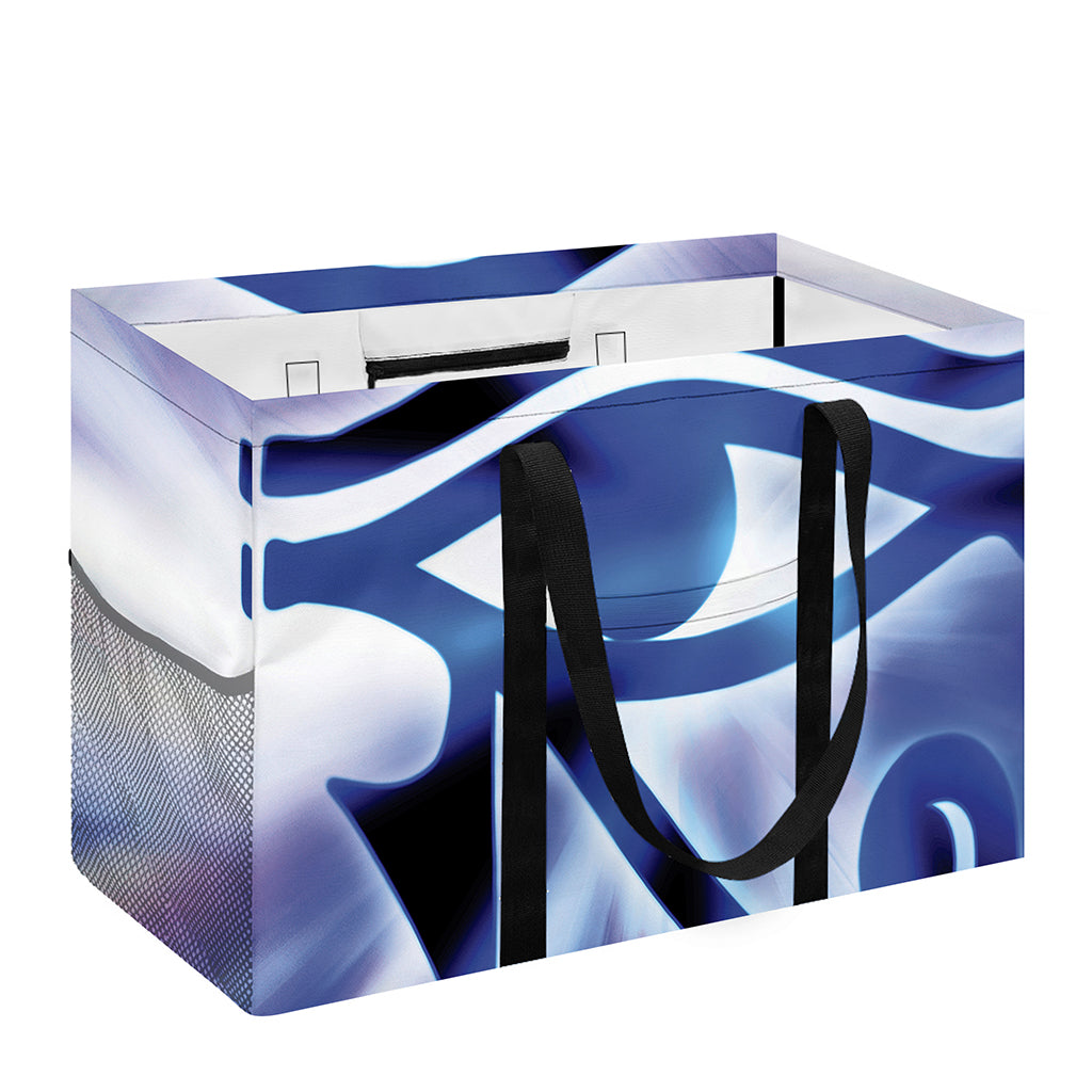 Egyptian Eye Of Horus Print Utility Tote Bag