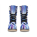 Egyptian Eye Of Horus Print Winter Boots