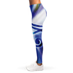 Egyptian Eye Of Horus Print Women's Leggings