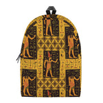 Egyptian Gods And Hieroglyphs Print Backpack