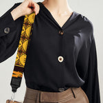 Egyptian Gods And Hieroglyphs Print Bag Strap