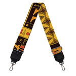 Egyptian Gods And Hieroglyphs Print Bag Strap