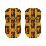 Egyptian Gods And Hieroglyphs Print Bar Stool Covers