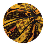 Egyptian Gods And Hieroglyphs Print Basketball