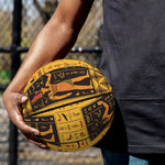 Egyptian Gods And Hieroglyphs Print Basketball