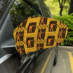Egyptian Gods And Hieroglyphs Print Car Side Mirror Covers