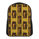 Egyptian Gods And Hieroglyphs Print Casual Backpack