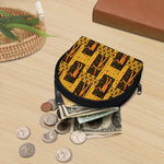 Egyptian Gods And Hieroglyphs Print Coin Purse