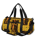Egyptian Gods And Hieroglyphs Print Gym Bag
