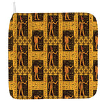 Egyptian Gods And Hieroglyphs Print Hand Towel