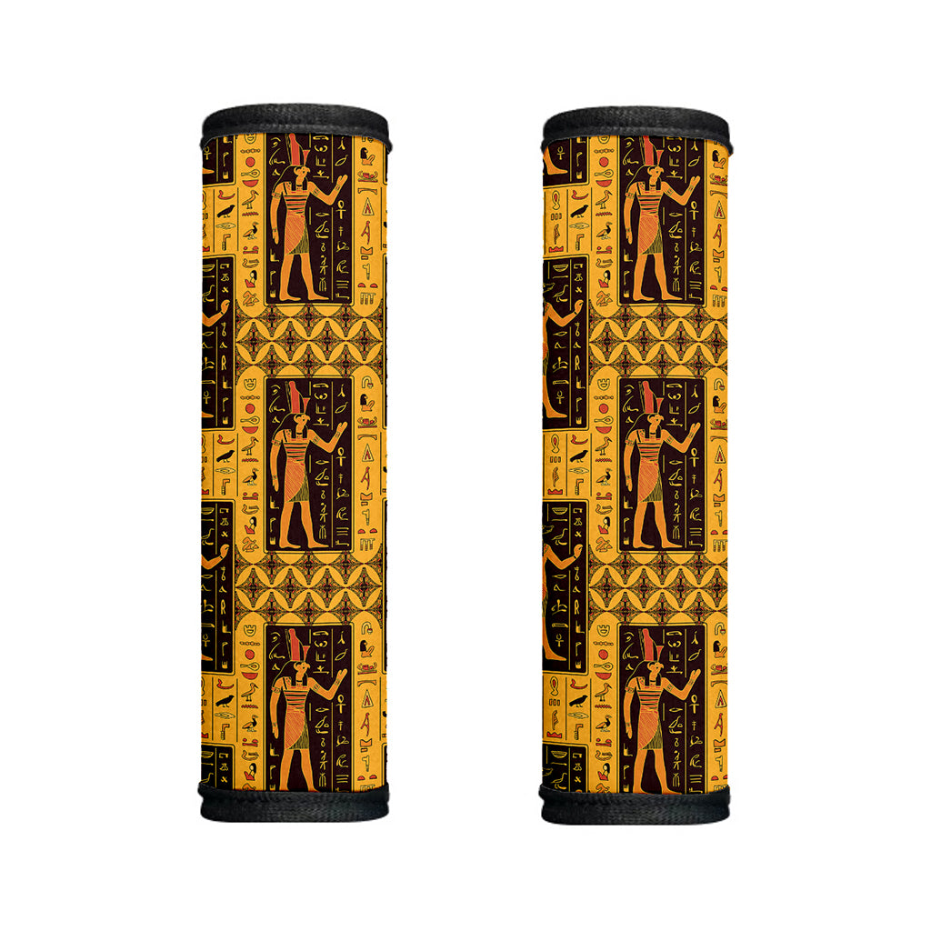Egyptian Gods And Hieroglyphs Print Handle Covers