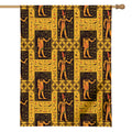 Egyptian Gods And Hieroglyphs Print House Flag