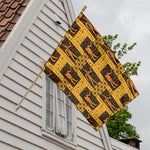Egyptian Gods And Hieroglyphs Print House Flag