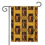 Egyptian Gods And Hieroglyphs Print House Flag