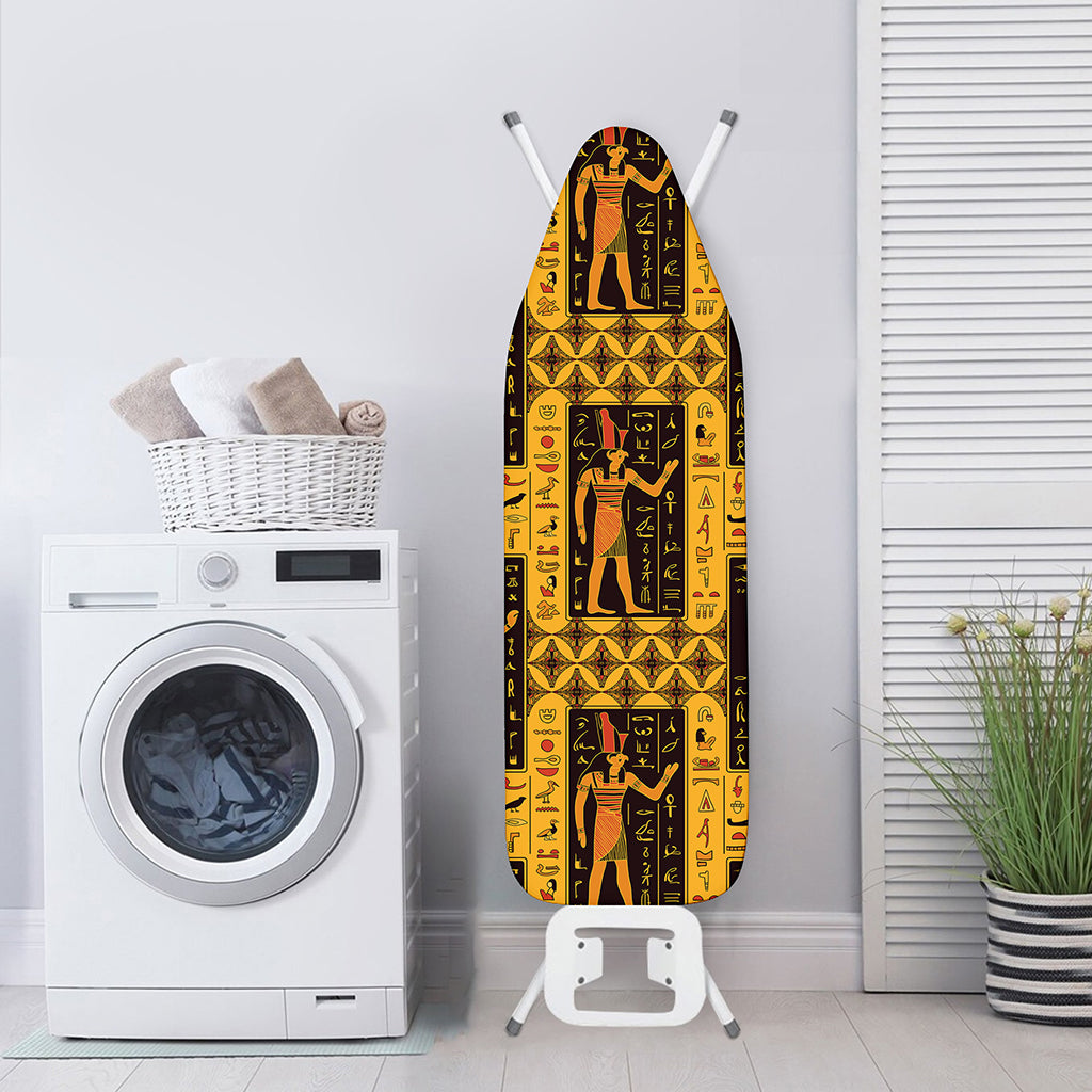Egyptian Gods And Hieroglyphs Print Ironing Board Cover