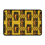 Egyptian Gods And Hieroglyphs Print Kitchen Mat