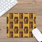 Egyptian Gods And Hieroglyphs Print Mouse Pad
