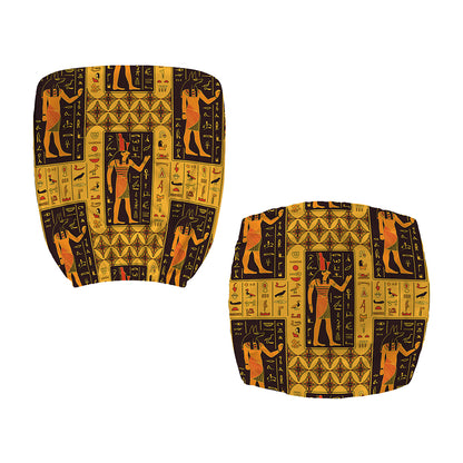 Egyptian Gods And Hieroglyphs Print Office Chair Cover