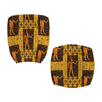 Egyptian Gods And Hieroglyphs Print Office Chair Cover