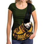 Egyptian Gods And Hieroglyphs Print Pet Sling Carrier