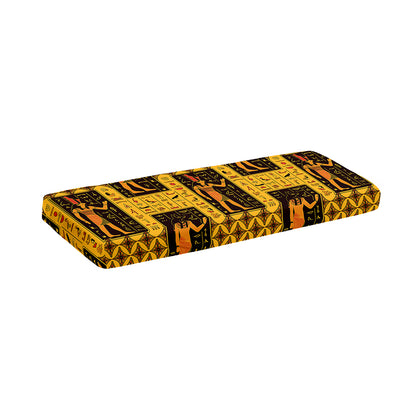 Egyptian Gods And Hieroglyphs Print Piano Keyboard Cover