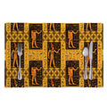 Egyptian Gods And Hieroglyphs Print Placemat