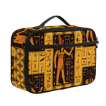 Egyptian Gods And Hieroglyphs Print Portable Lunch Bag