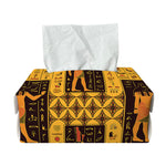 Egyptian Gods And Hieroglyphs Print Rectangle Tissue Box Cover