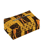 Egyptian Gods And Hieroglyphs Print Rectangle Tissue Box Cover