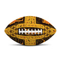 Egyptian Gods And Hieroglyphs Print Rugby Ball