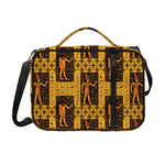 Egyptian Gods And Hieroglyphs Print Shoulder Strap Bible Bag