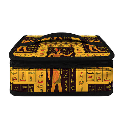 Egyptian Gods And Hieroglyphs Print Small Lunch Bag